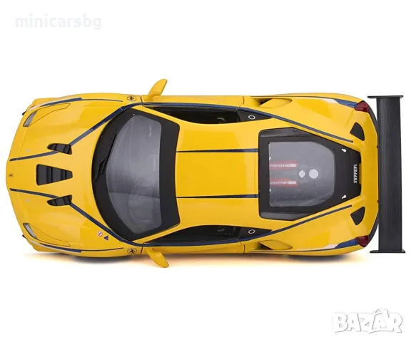 Метални колички Ferrari 488 Challenge №25 – 1:24, снимка 3 - Колекции - 55983893