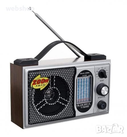 Многолентово радио GOLD JINRU JR-2008 FM/TV/MW/SW, снимка 1 - Други - 40005308