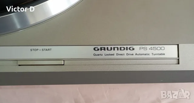 GRUNDIG PS 4500 - Грамофон Direct Drive Quartz, снимка 7 - Грамофони - 55979203