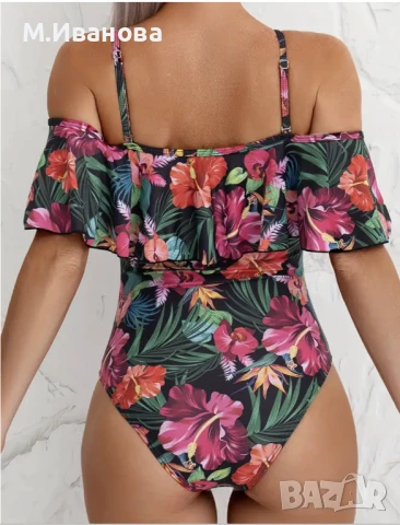 Дамски бански размер М, снимка 6 - Бански костюми - 51283572