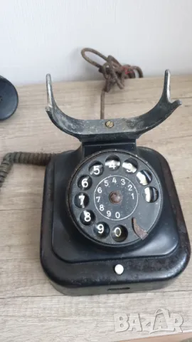 Ретро домашен телефон, снимка 8 - Антикварни и старинни предмети - 47795708