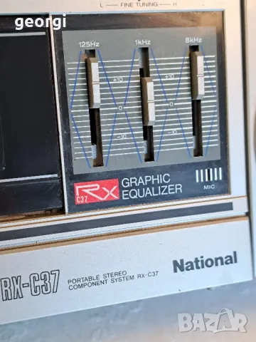японски радиокасетон National RX C37F, снимка 9 - Радиокасетофони, транзистори - 49287151