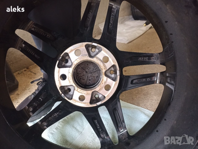 Джанти за Мерцедес 17цола нови ЕТ47 ,/7.5j , снимка 8 - Гуми и джанти - 53152682