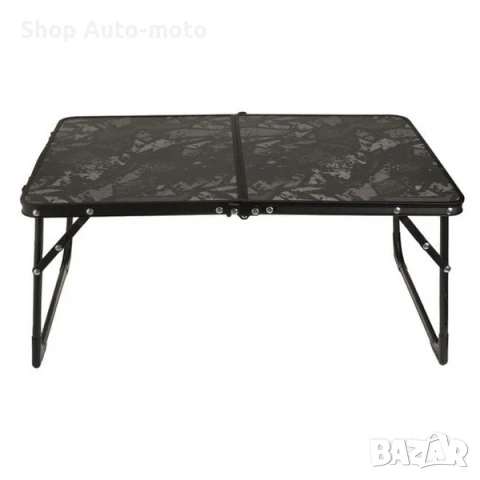 Алуминиева маса Automat, Сгъваема маса за къмпинг и пикник, 64x42x30см, Черна, снимка 4 - Къмпинг мебели - 50869714