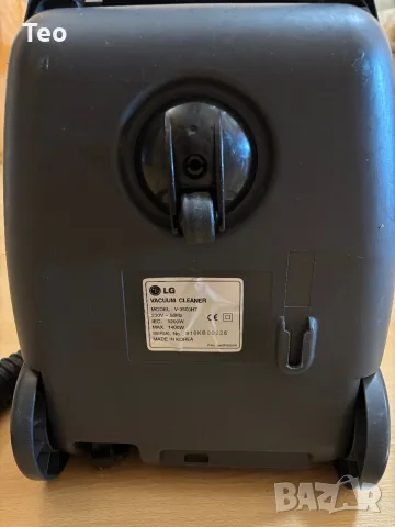 LG прахосмукачка Turbo 380 (1400W), снимка 3 - Прахосмукачки - 55770837