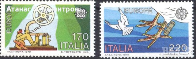 Чисти марки Европа СЕПТ  1979 от Италия 