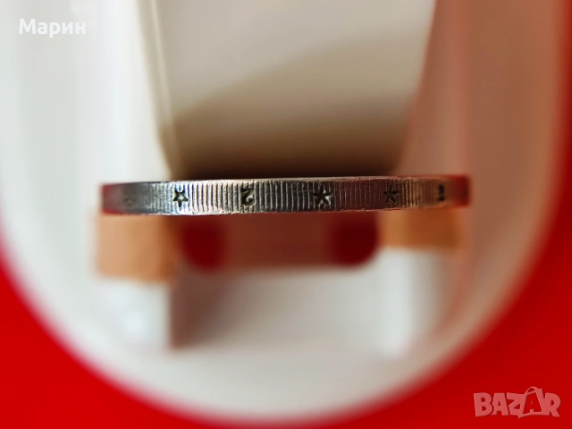 🔥 РЯДКА 2 ЕВРО ФРАНЦИЯ 1999 – „Дървото на живота“ с ДЕФЕКТ (Error Coin), снимка 5 - Нумизматика и бонистика - 53607113