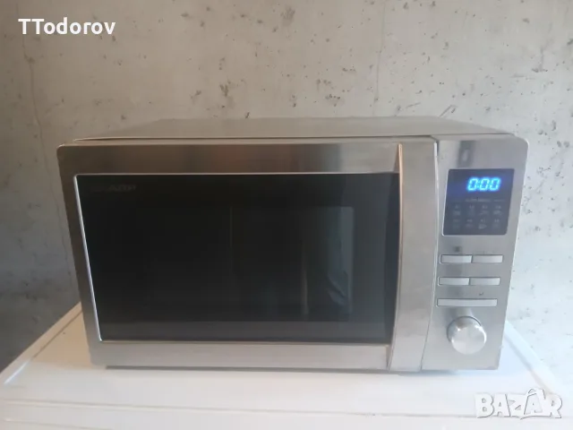 Микровълнова печка Sharp, INOX 