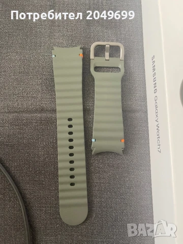 GALAXY WATCH 7 44 mm ОРИГИНАЛНА КАИШКА+ОРИГИНАЛНО ЗАРЯДНО, снимка 4 - Смарт гривни - 51109152