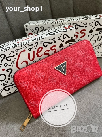 Дамско портмоне портфейл 3 цвята  Guess , снимка 2 - Портфейли, портмонета - 51852192