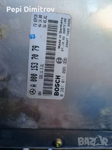 Компютър запалване Mercedes C Class W203 2.2 CDI  A0001537079, снимка 4 - Части - 49314946