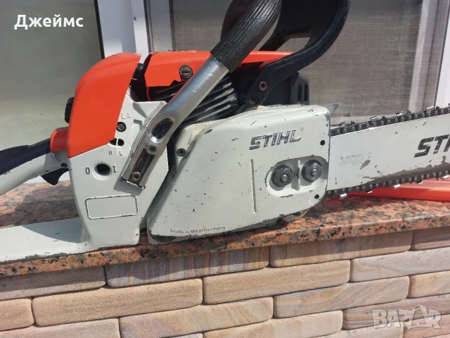 Резачка Stihl 038AV electronic quickstop , снимка 10 - Градинска техника - 55920399