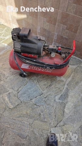 Компресор 50 L, 8 BAR, 1.5 КС, снимка 6 - Друга електроника - 52561117