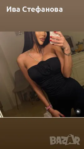 Wow нов 🎀🌸🪞секси елегантен еластичен черен парти официален гащеризон 3Д 3D цвете, снимка 2 - Гащеризони - 49864283