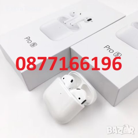 Безжични Слушалки Топ AIRPODS PRO5, снимка 1 - Безжични слушалки - 40823093