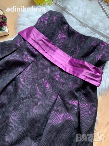 Официална рокля с блестящ ефект, снимка 2 - Рокли - 41147867