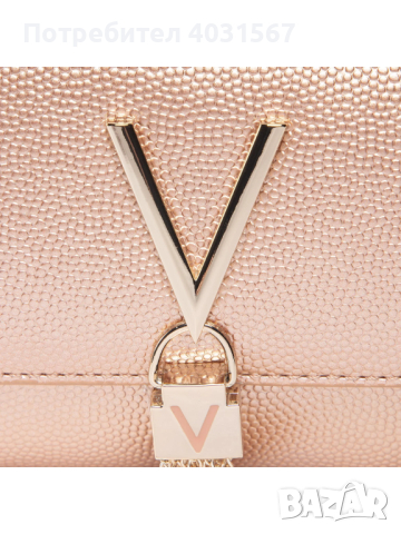 Дамска чанта VALENTINO - розова, чисто нова, оригинал, уникат!, снимка 4 - Чанти - 44783040