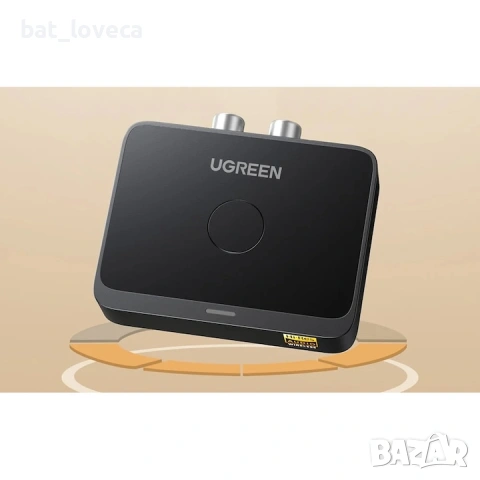 UGREEN BT505 Bluetooth Audio Adapter – безжичен Bluetooth приемник за аудио системи, снимка 2 - Ресийвъри, усилватели, смесителни пултове - 53818207