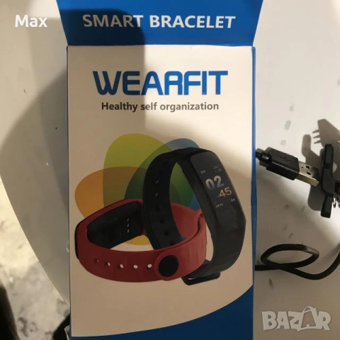 Wearfit C1S интелигентна гривна, Smart Bracelet, снимка 2 - Смарт часовници - 52237618