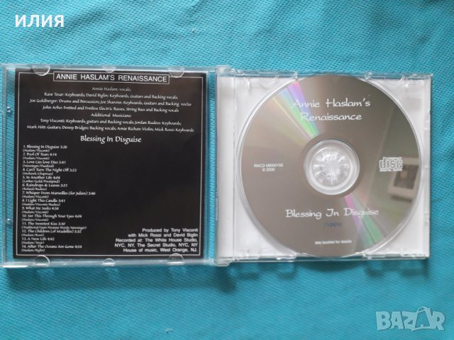 Annie Haslam's Renaissance – 1994 - Blessing In Disguise(Pop Rock), снимка 2 - CD дискове - 41463377