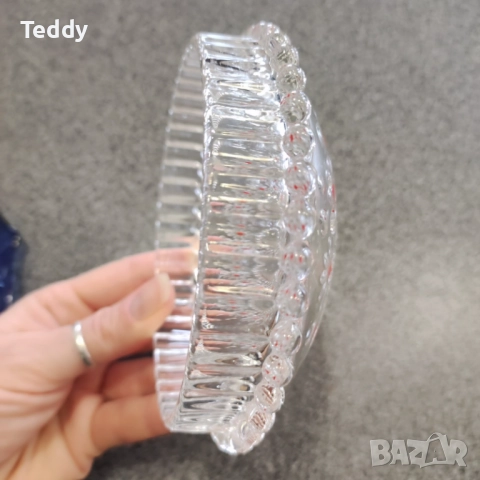 Винтидж прибори за хранене: поставка за бонбони, синя чиния-риба, купа Фабиола, 70-те г., снимка 12 - Антикварни и старинни предмети - 52303065