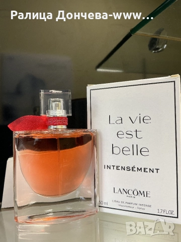 Парфюм в транспортна опаковка- Lancome- La vie set Belle- Intensement- l'eau de parfum intense