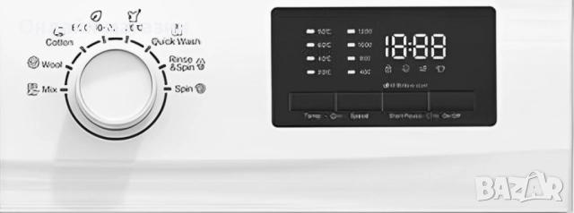 Пералня Muhler SWM610WF,6kg,1000rpm, снимка 3 - Перални - 51050281