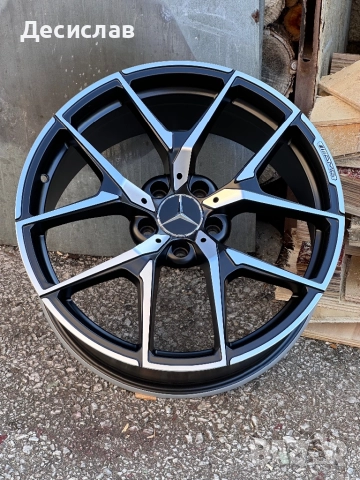 AMG Джанти за Мерцедес Mercedes 19 “ цола 5х112 чисто нови Спорт Пакет E S CLS , снимка 7 - Гуми и джанти - 52124271
