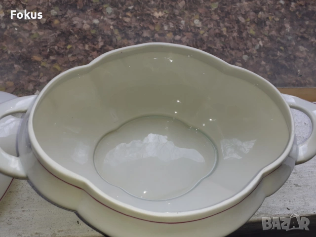 Невероятен голям супник български порцелан, снимка 4 - Антикварни и старинни предмети - 53405963