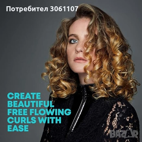 Маша за коса Revamp Progloss, 210ºC – 120ºC, Керамична 32-19 мм., снимка 6 - Други - 53378111