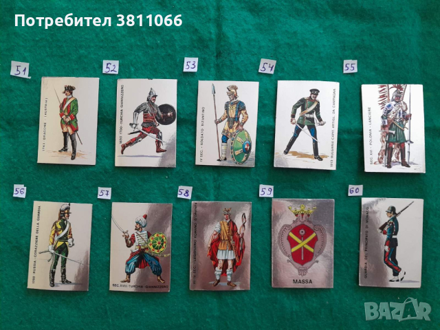 Panini old stickers/ Стари италиански стикери на панини, снимка 2 - Колекции - 44811479