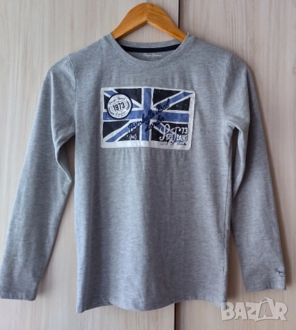 Pepe Jeans - детска блуза с дълъг ръкав 146см