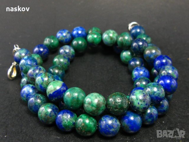 Колиета от естествени камъни Евдиалит, Мерлинит, Куантум Куатро, снимка 7 - Други ценни предмети - 33960710