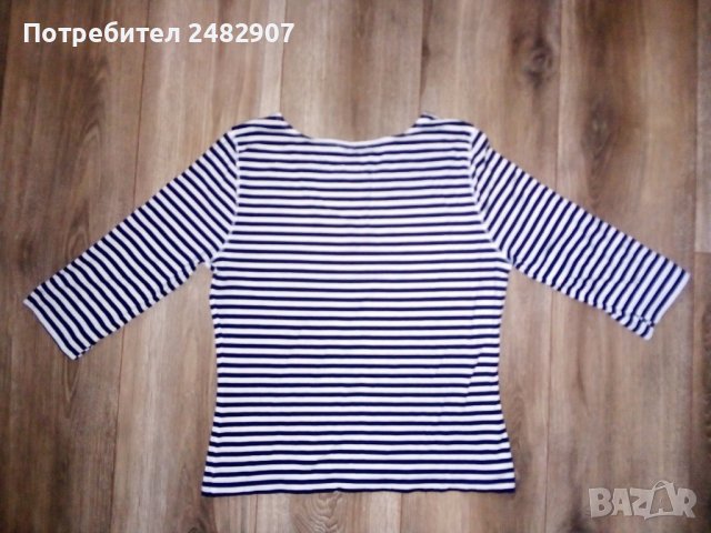 Дамска блуза със 7/8 ръкав, снимка 4 - Блузи с дълъг ръкав и пуловери - 41337832