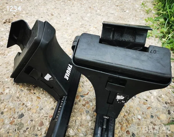 Багажник напречни греди THULE рейки за Audi A4 седан и Seat EXEO, снимка 4 - Аксесоари и консумативи - 49703389