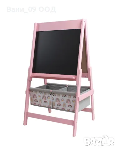 Двустранна детска дъска-органайзер, снимка 2 - Образователни игри - 48996397