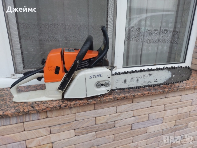 Резачка STIHL 034 AV super electronic quickstop , снимка 14 - Градинска техника - 52659740