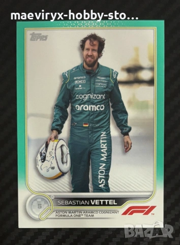 Topps Flagship Fromula 1 (2022) - #10 Sebastian Vettel 003/199