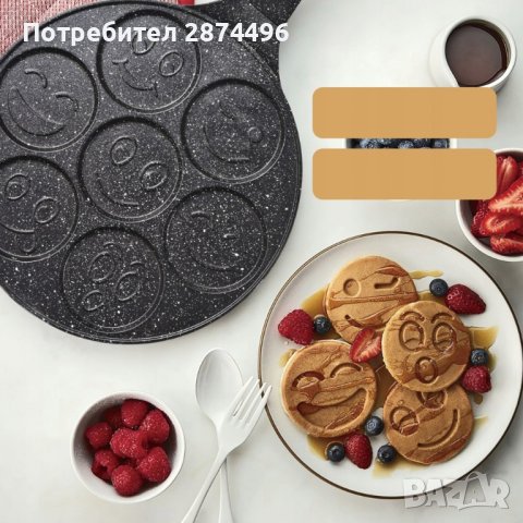 3947 Детски тиган за малки палачинки с усмивки, снимка 7 - Други - 41641614