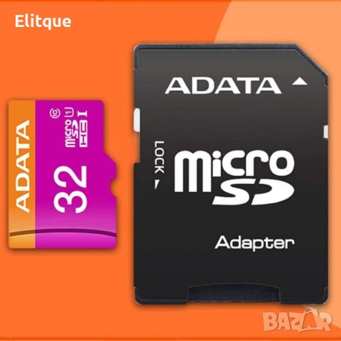 MicroSD карта памет, 32GB, 80MB/s, снимка 9 - Карти за игра - 52843078