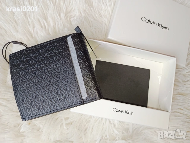 Оригинален, мъжки портфейл на Calvin Klein , снимка 8 - Портфейли, портмонета - 53338672