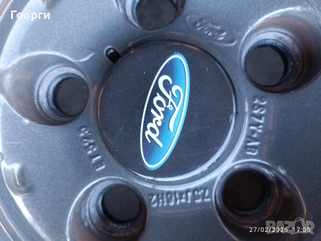 4бр.алуминиева джанта 18цола за Ford 5x108, снимка 7 - Гуми и джанти - 53666231