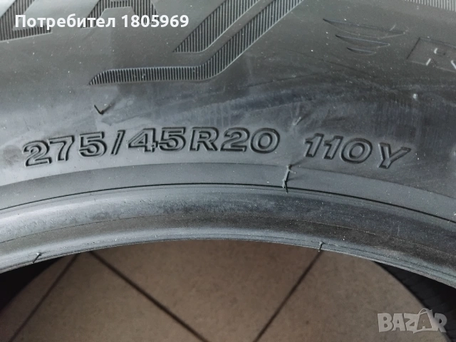 4бр. летни гуми спорт пакет Bridgestone (run flat) 275/45/20 , 305/40/20, снимка 9 - Гуми и джанти - 53868327