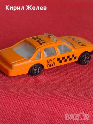 Метална количка NYC TAXI MADE IN CHINA стара рядка за КОЛЕКЦИЯ ДЕКОРАЦИЯ 37600, снимка 6 - Колекции - 40667190