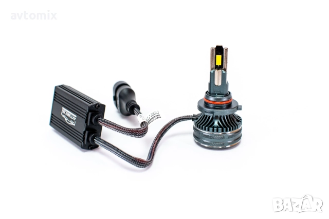 LED Крушки НB3 (9005) 100w 10000LM,12-24v canbus, снимка 6 - Аксесоари и консумативи - 51804486