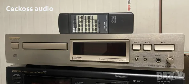 🎵 ONKYO DX-7222 – качествен CD плейър – 70 €, снимка 3 - Ресийвъри, усилватели, смесителни пултове - 56246149
