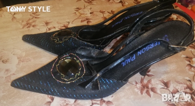 JERSON PAUL Оригинални Дамски Елегантни Обувки 39, снимка 11 - Дамски елегантни обувки - 53435136