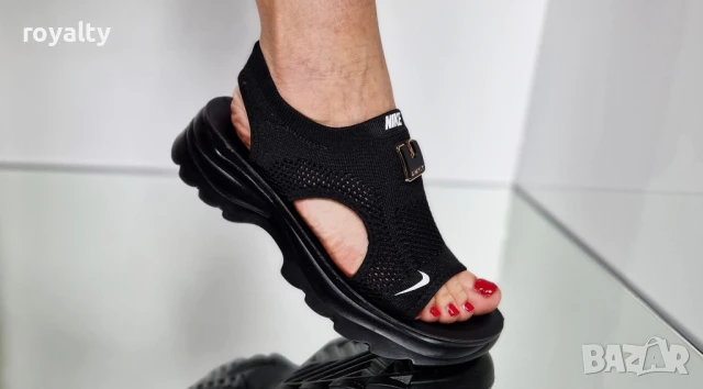 Nike черни дамски сандали , снимка 12 - Сандали - 51224932