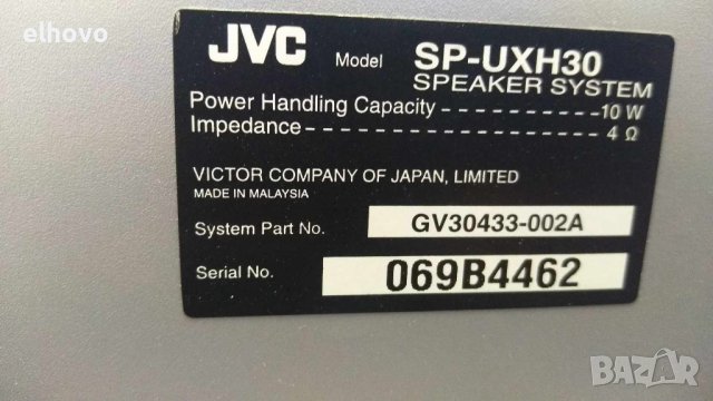 Аудио система JVC CA-UXH30, снимка 6 - Аудиосистеми - 41683597