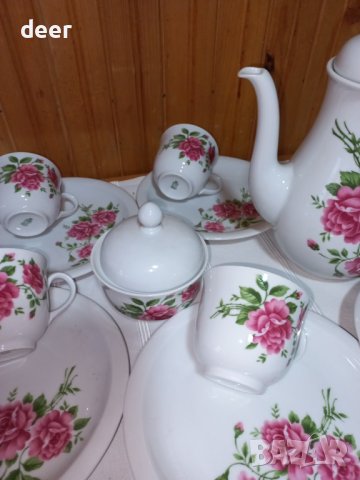 Баварски порцеланови чаши за чай или кафе, снимка 8 - Сервизи - 44387783